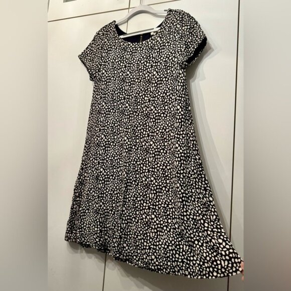 Forever 21 Black White Fit And Flare Mini Dress Size S - Picture 2 of 6